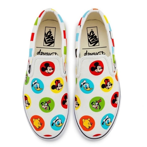Mickey Mouse and Friends Sneakers for Adults by Vans – Walt Disney World - Picture 2 of 7